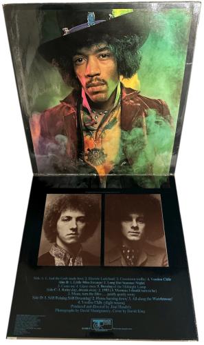 Jimi Hendrix Electric Ladyland - 1st UK 2-LP vinyl record set